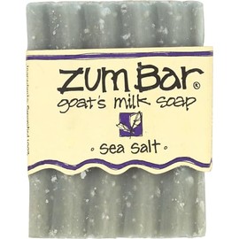 Zum Bar Goat's Milk Soap Bar, Sea Salt 3 oz (3 pack)