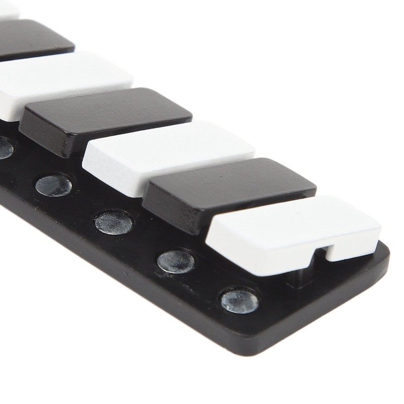 Piano Key Haptic Clicker Toy Zinc Alloy Adult Office Portable
