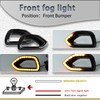 PGTOPONE Switchback White/Amber LED Front Grille Light Daytime Running Lamp