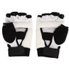 1 Pair Taekwondo Gloves Breathable Elastic Half Finger Kickboxing Boxing