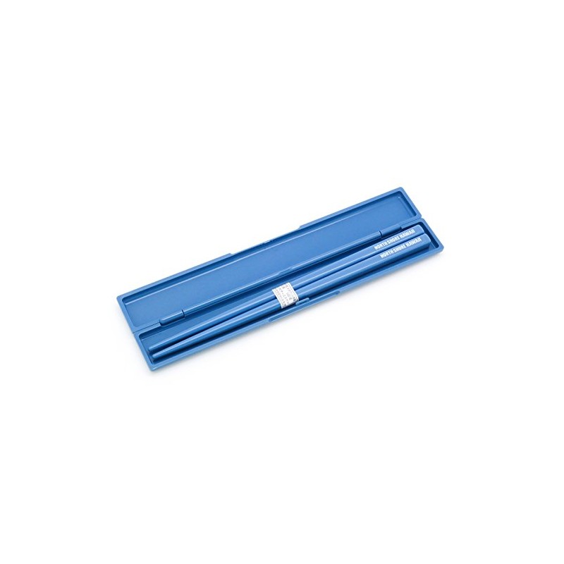 o-esuke- Bento Chopsticks Cutlery for Blue 箸箱: approximately 20.6 X