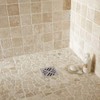 Squarefeet Depot 6" x 6" Tumbled Travertine Tile, Biscuit, 0.25