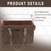Tool Bag, Hand Tool Storage Bag, 16 oz Waxed Canvas