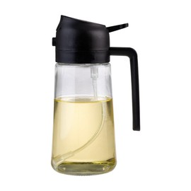 Appetito Dual Function Oil Sprayer and Pourer - Black