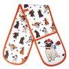 Sterling Sports®DOUBLE OVEN GLOVES MITT 100% COTTON FLORAL NOVELTY KITCHEN