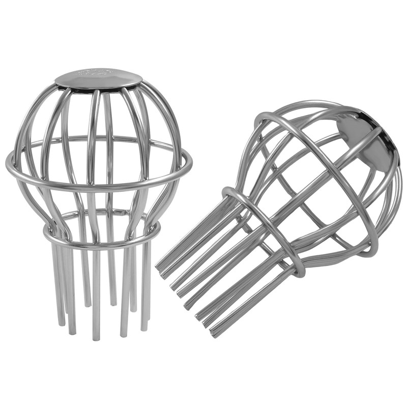 LifCratms 4 Pcs Downspout Leaf Filter Gutter Guard, 2 Inch