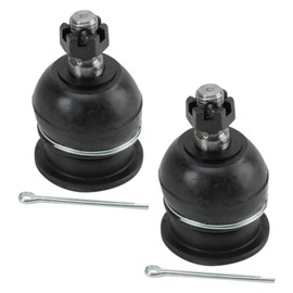TRQ Front Upper Ball Joint Set Compatible with 90-14 Acura 88-12 Honda