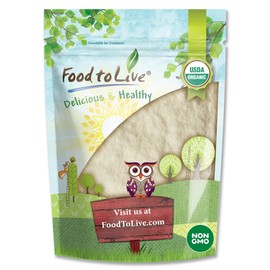 Food to Live Organic Apple Juice Powder, 1 Pound - Non-GMO, Unsulfured, Raw, Vegan, Bulk, Great for Juices, Smoothies, Yogurts, and Instant Breakfast Drinks, No Added Sugar, No Sulphites