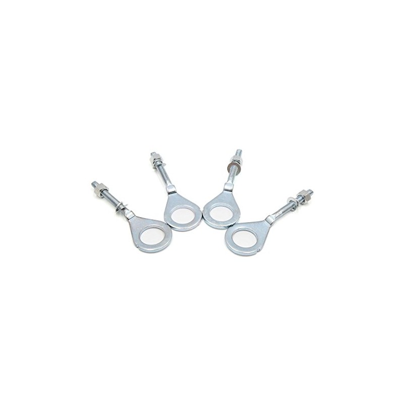 sourcingmap 4 Pcs 18mm Dia Hole Metal Motorcycle Chain Axle