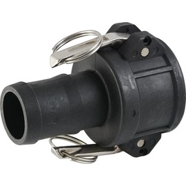 Kamlock Quick Coupling Socket with Hose Nozzle Type C 150 (Material: Polypropylene PP – Inner Hose Diameter: 38 mm)