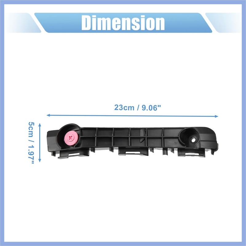 PARSLUCK 1 Pair Left and Right Side Front Bumper Mounting