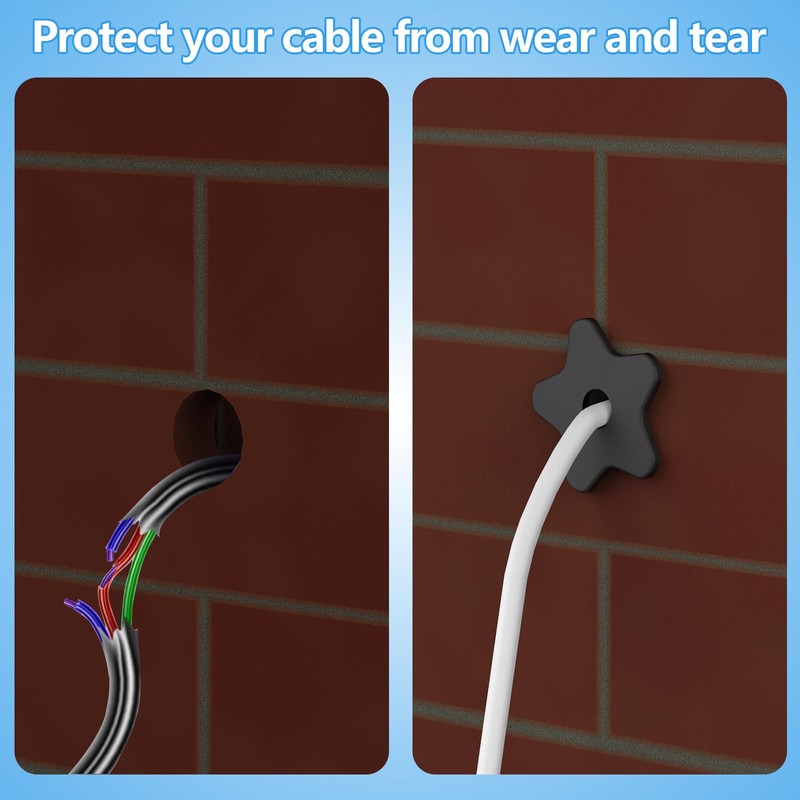 Starlink Cable Routing kit for 5/8 inch Wall Hole,starlink min