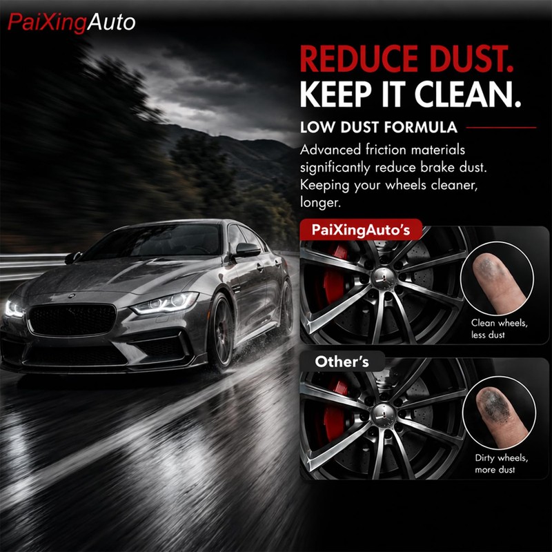 Ceramic Brake Pads Fit For 2014-2020 Nissan Rogue 2 Row