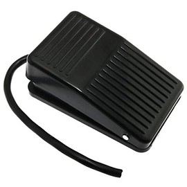 E-outstanding Foot Switch 1PC SPDT NO Nonslip Plastic Industrial Momentary Electric Power Foot Pedal Switch With 0.1M Cable FS-1
