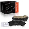 A-Premium Front Ceramic Disc Brake Pads Set Compatible with Select