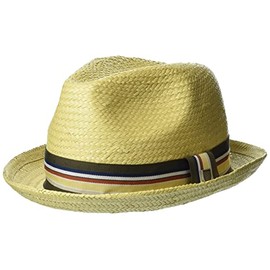 Brixton Castor Fedora, Tan, X-Small