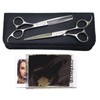 Montesoro 6-Piece Haircut Scissors, For Thening Haircut, Self Cut, Rust
