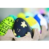 DIY Plastic Easter Eggs with Carton - Crafts for Kids