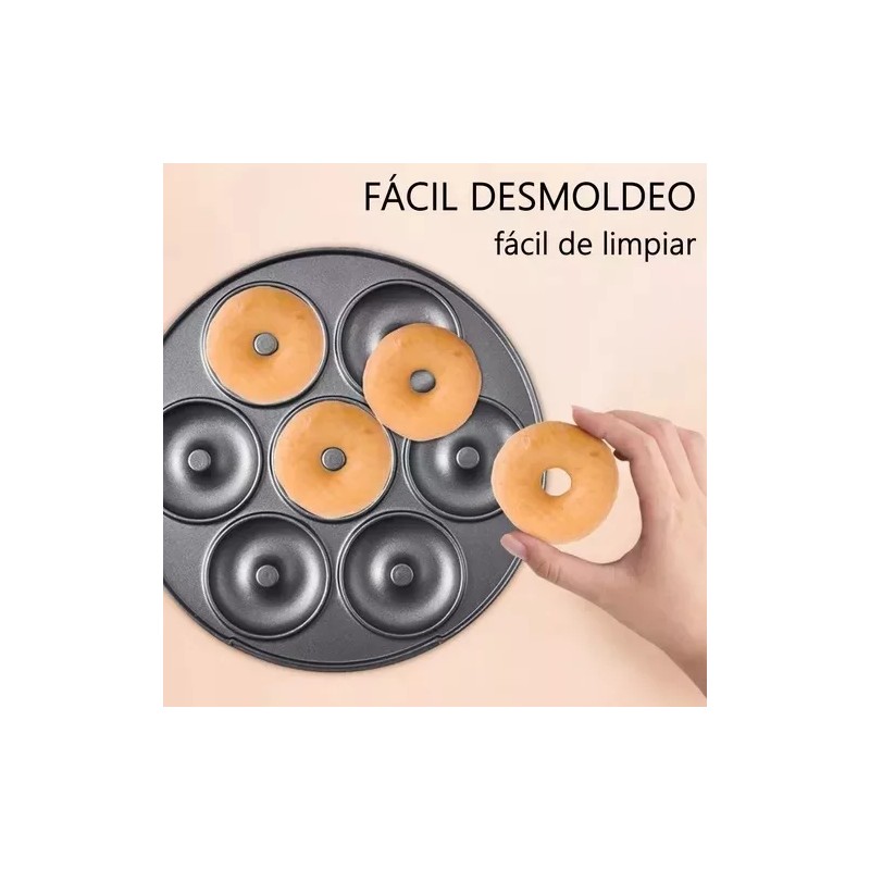 Innovaciones Mini Máquina Para Hacer Donas 7espacios Electrica Mini Donas