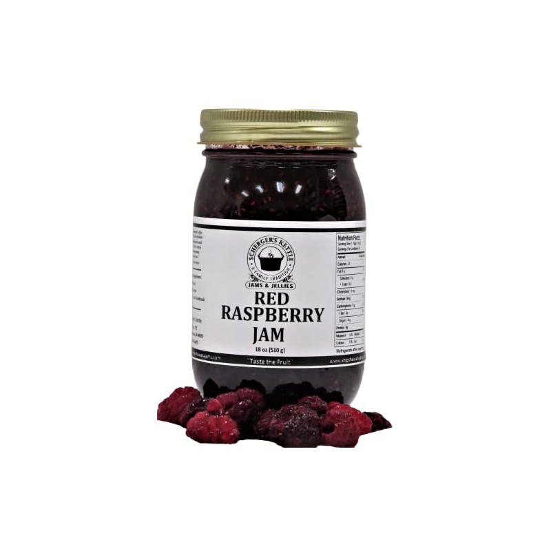 Red Raspberry Jam, 18 oz