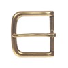 1 1/2" (38 mm) Single Prong Square Belt Buckle Color: