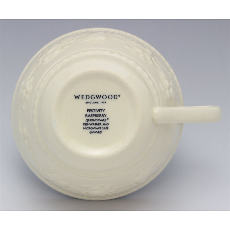 Wedgwood Festival Raspberry Tea Cup & Saucer Pottery Wedding Gift