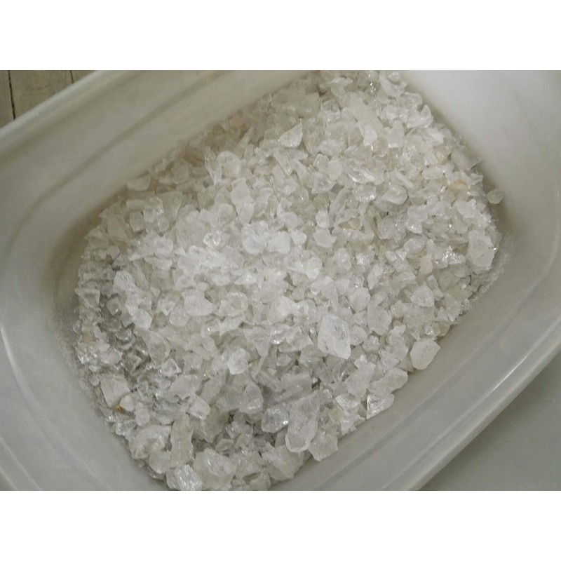 Clear Quartz - Medium Chips no Powder - 100% Clear