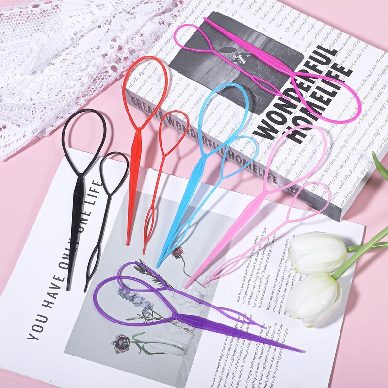 12 Pack Hair Tool Set Hair Loop Styling Tool Set