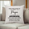 This cushion belongs to the best dad - gifts from