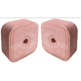 Glowyn Pink Himalayan Compressed Salt for Equine and Livestock Pack of 2 (4.4-4.9 lbs) Each Block Organic Salt Block with Natural Minerals