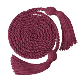Graduation Cords, Grad Cords, Cords for Graduation 2026, 68" Graduation Cord, Honor Cords, Graduation Cords Pack, Honors Cords for Graduation, Graduation Honor Cords for Students,Maroon Jujube