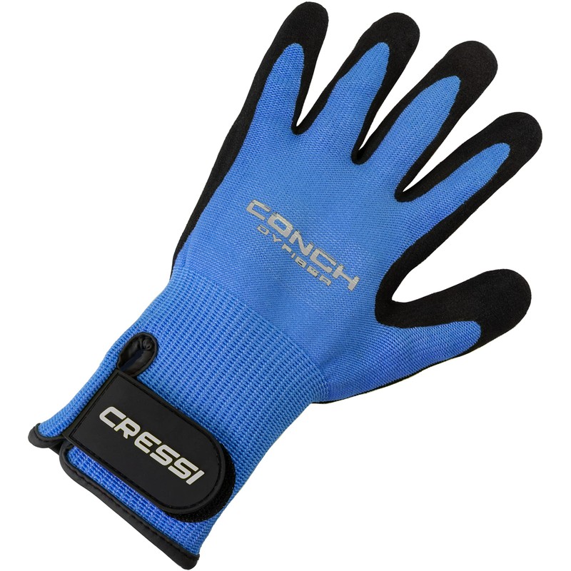 Cressi Conch Dyfiber Gloves, Lime, M