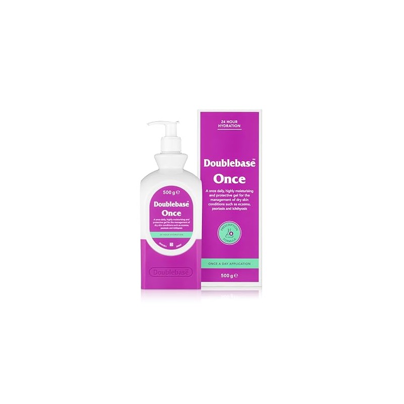 Doublebase Once Emollient Gel. Once-daily, highly moisturising, protective gel for
