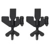 2Pcs Portable Lock Heavy Duty Adjustable Security Device for Travel