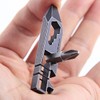 Titanium Pry Bar EDC Pry Tool with Bottle Opener Screwdriver