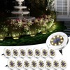 SOLPEX Solar Ground Lights, 16 Pack Solar Lights Outdoor Waterproof,