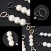 BetterJonny 3 Colors Pearl Bag Chain, 5.1 inches (13 cm),