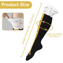 White Elephant Gifts for Adults Chicken Feet Socks for Women, Funny socks for Women, Chicken Leg Socks for Women, High Happy Turkey Day Gifts 3 pair
