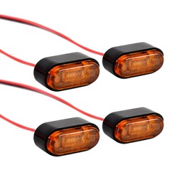 INJORA 11 x 5 mm Side Marker Lights Warning Lights for RC Cars