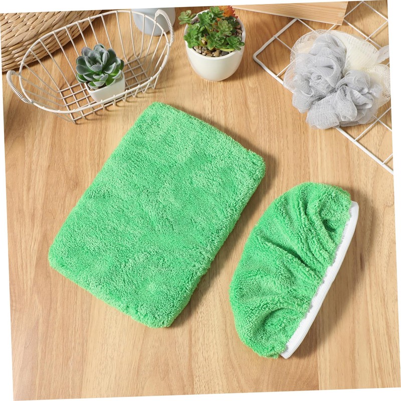 STOBAZA Washable Mop Pads Replacement 6pcs Flat Mop Pads Secure