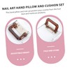 OHPHCALL Manicure Support Hand Pillow Set Comfortable Nail Art Cushion