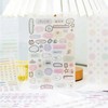 60 Pieces of Film Cutting Stickers in Korean ins Style,