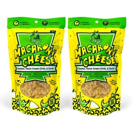FishSki Macaroni & Cheese 170g Packs Made with Hatch Green Chile and Real Cheddar Cheese (2 pack)