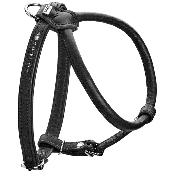 Round & Soft Canadian Up Harness Black Size S/1