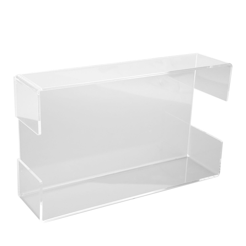 Napkin Tray Storage Holder Transparent Acrylic Modern 9.5x5.5x2.5in Large Capacity
