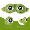 Pack of 2 Frog Eye Mask, Travel Eye Mask, Sleeping