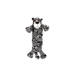 Dog Toys Squeaker Mat Plush Animal Themed Soft Stuffed Tug Play Toss Cuddle Fun (16 1/2 Inch Safari Monkey)