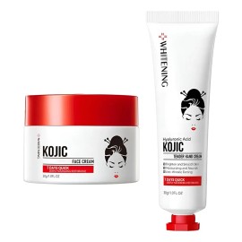 Set Kojic 2026 - Crema Manos Y Facial Nutritiva