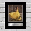 Emma Watson Signed Mounted Photo Display Beauty and The Beast