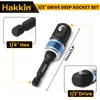 1/2 inch Drive Impact Socket Set Hakkin 19mm Deep 6-Point